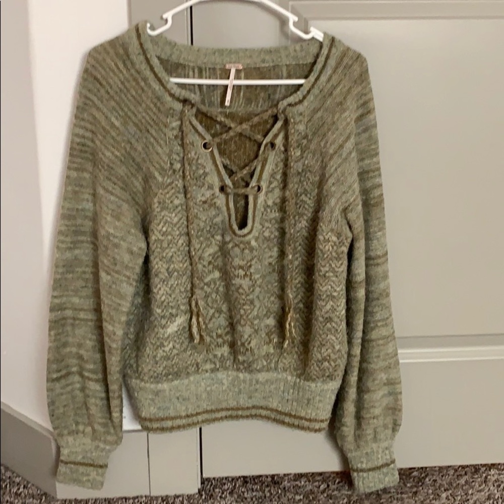 Free people wool sweater